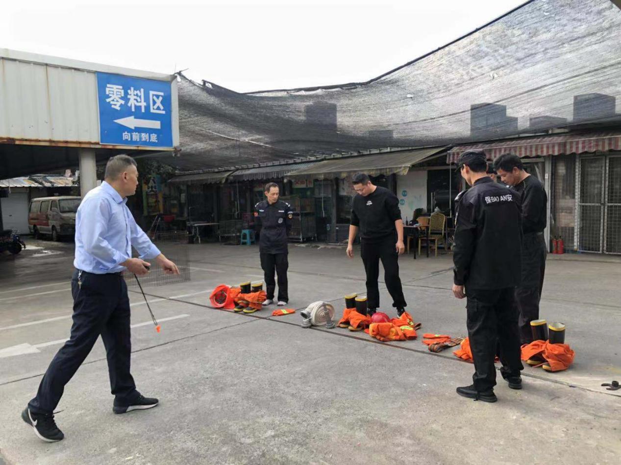 錢江商城積極備戰消防運動會  